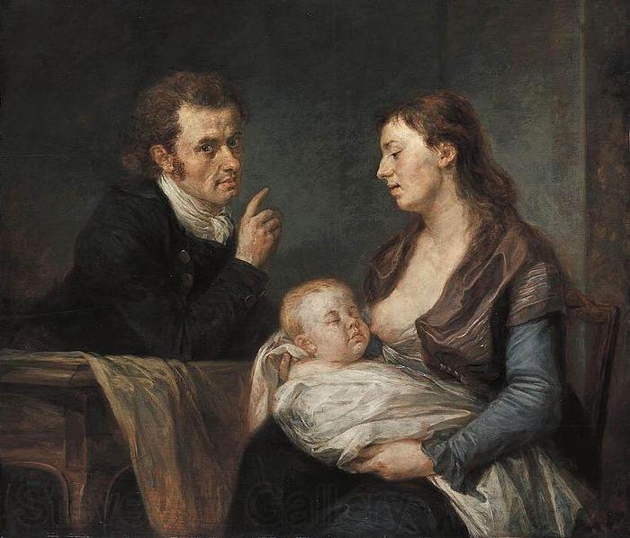 Johann Georg Edlinger Family Portrait